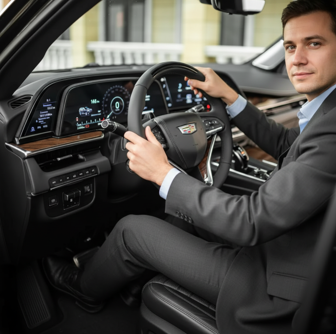 Аренда автомобиля Cadillac Escalade ESV в Москве