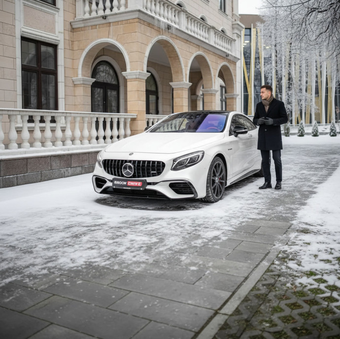 Аренда автомобиля Mercedes S63 coupe AMG в Москве