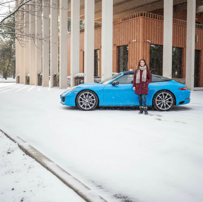 Аренда автомобиля Porsche 911 Targa 4 в Москве