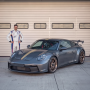 Заезд на спорткаре Porsche 911 GT3 на гоночном треке в Москве