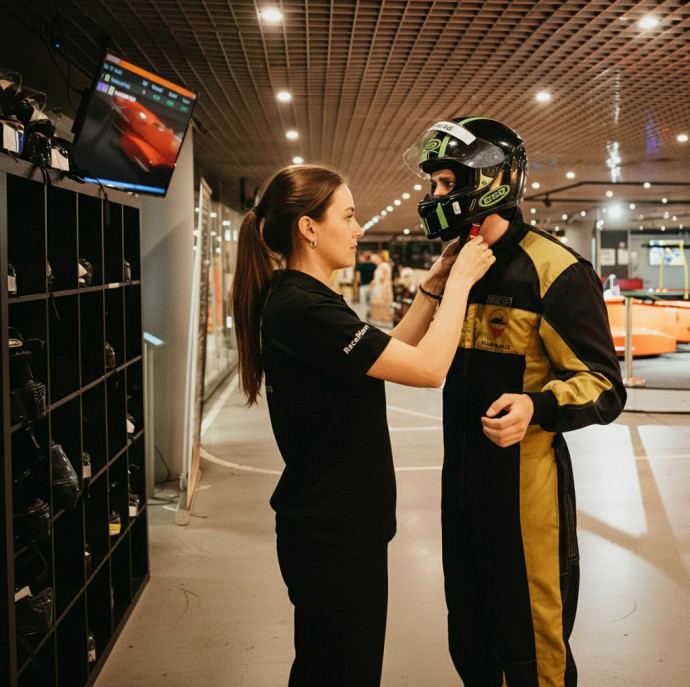 Заезд на картинге в Москве