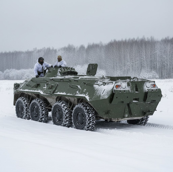 Программа на БТР-80 в Санкт-Петербурге