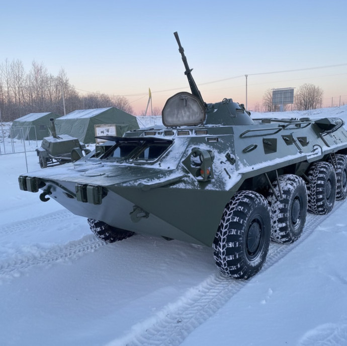 Программа на БТР-80 в Санкт-Петербурге