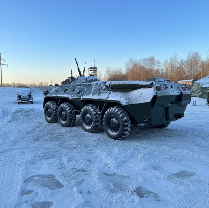 Программа на БТР-80 в Санкт-Петербурге