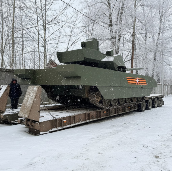 Программа Катание на танке АРМАТА Т14 в Санкт-Петербурге