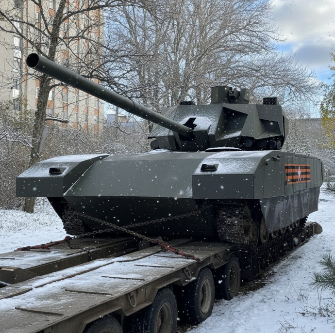 Программа Катание на танке АРМАТА Т14 в Санкт-Петербурге