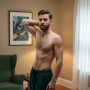 Фотосессия в стиле ню для мужчин в Санкт-Петербурге