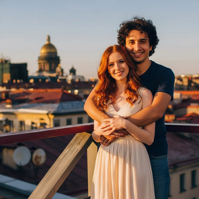 Экспресс фотосессия в красивых местах Петербурга в Санкт-Петербурге