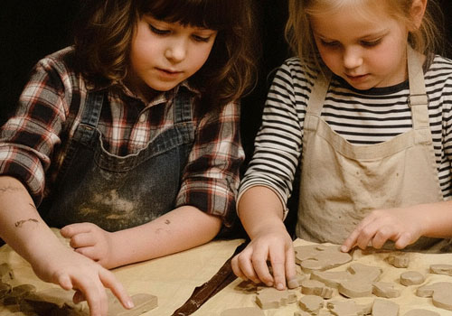 Детский мастер-класс по лепке из глины в Artisan Studia в Санкт-Петербурге