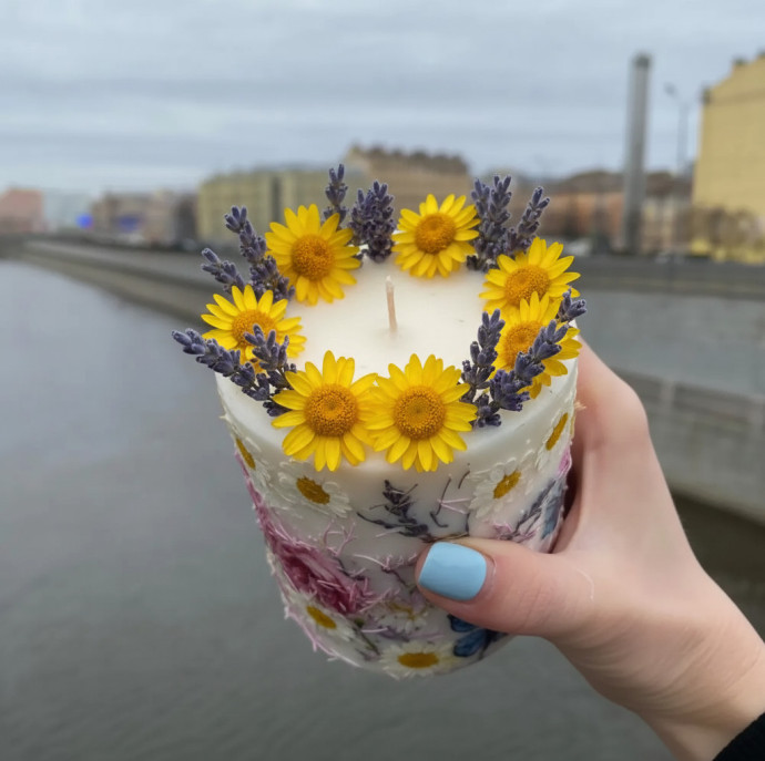 Мастер-класс Ботанические свечи в Санкт-Петербурге