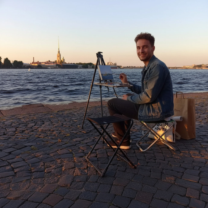 Мастер-класс ПЛЕНЭРЫ на свежем воздухе в Санкт-Петербурге