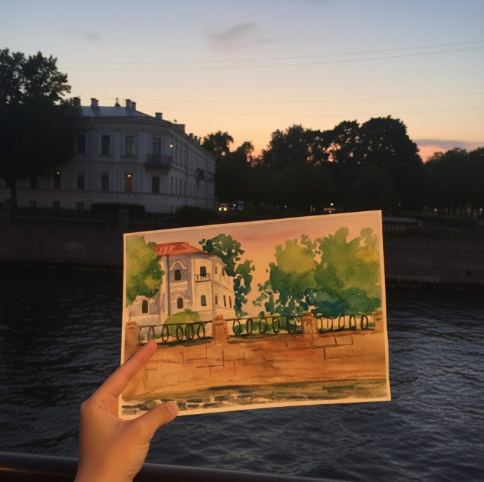 Мастер-класс ПЛЕНЭРЫ на свежем воздухе в Санкт-Петербурге