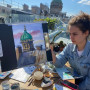 Мастер-класс по акварели Пикник на крыше в Санкт-Петербурге