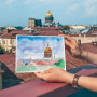 Мастер-класс по акварели Пикник на крыше в Санкт-Петербурге