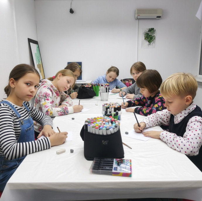 Мастер класс скетчинг маркерами в Санкт-Петербурге