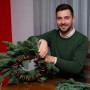 Мастер-класс новогодняя композиция в Санкт-Петербурге
