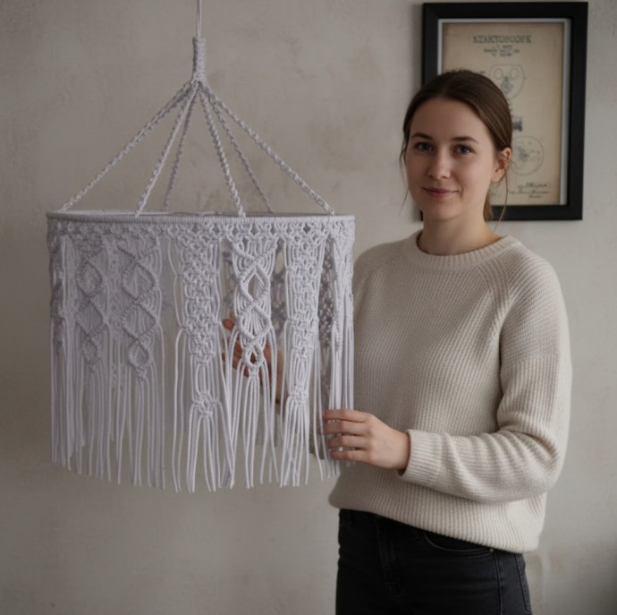 Мастер-класс по плетению абажура в Санкт-Петербурге