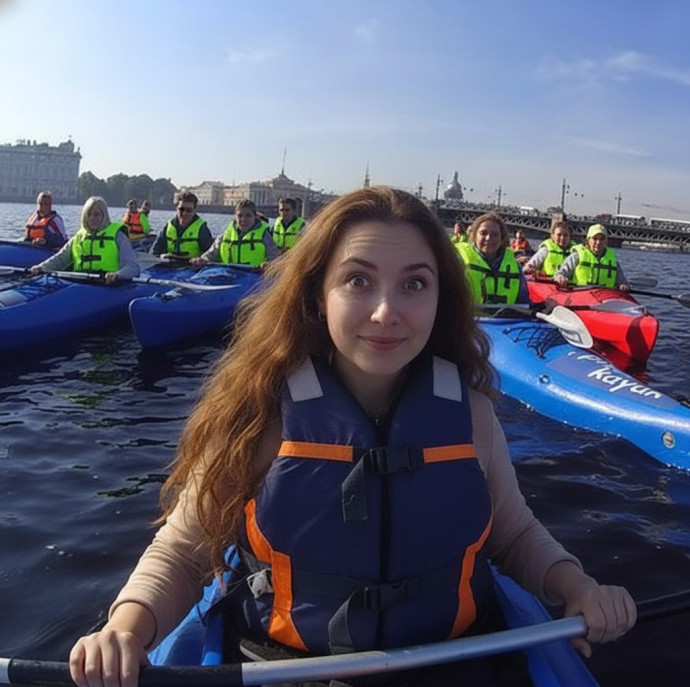 Тур на байдарках/каяках в Санкт-Петербурге
