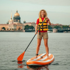 Прогулка на Sup-серфе в Санкт-Петербурге