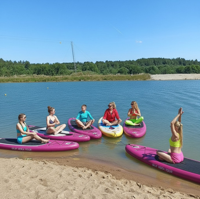 SUP-йога и фитнес в Санкт-Петербурге