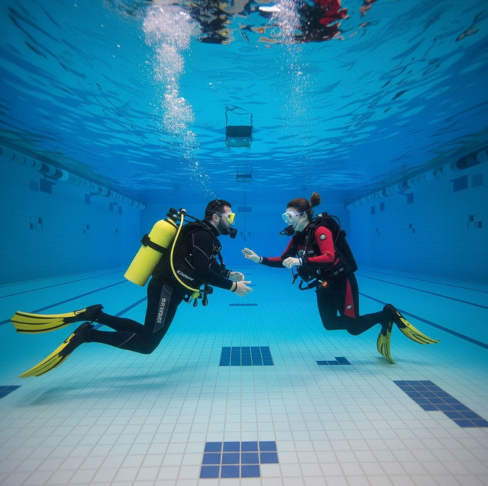 Индивидуальный курс дайвинга PADI Open Water Diver в Санкт-Петербурге