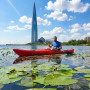 Сап прогулка Закат на Лахте в Санкт-Петербурге