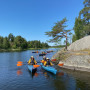 Прогулка на сапах по Вуокса Церковь на камне в Санкт-Петербурге
