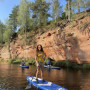 SUP прогулка по реке Оредеж в Санкт-Петербурге