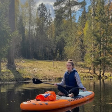 SUP прогулка по реке Сестра в Санкт-Петербурге