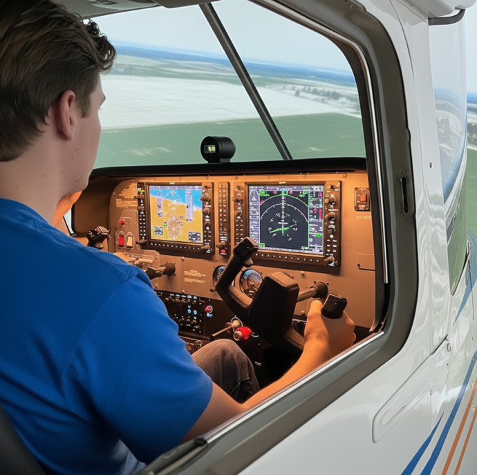 Авиатренажер Cessna 172S в Санкт-Петербурге