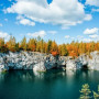 Тур в Карелию парк Рускеала и водопады в Санкт-Петербурге