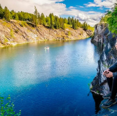 Жемчужина Карелии - Рускеала в Санкт-Петербурге