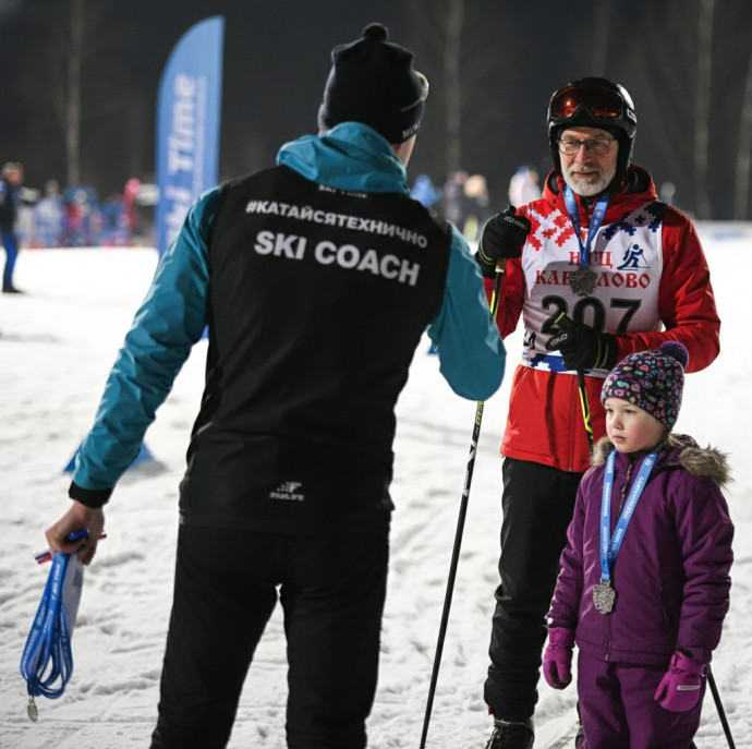 Занятие по беговым лыжам в Санкт-Петербурге