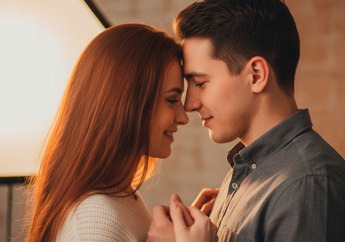Лавстори фотосессия в фотостудии в Санкт-Петербурге