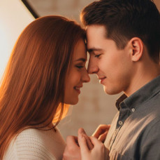Лавстори фотосессия в фотостудии в Санкт-Петербурге