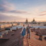 Прогулка по крыше в Санкт-Петербурге