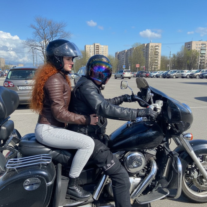 Мотопутешествие для девушки в Санкт-Петербурге