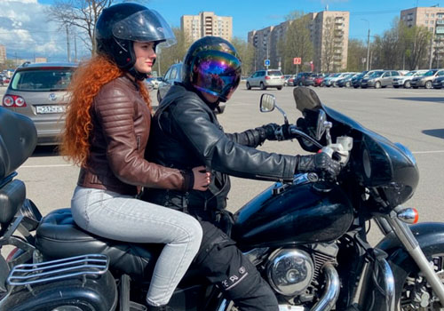 Мотопутешествие для девушки в Санкт-Петербурге