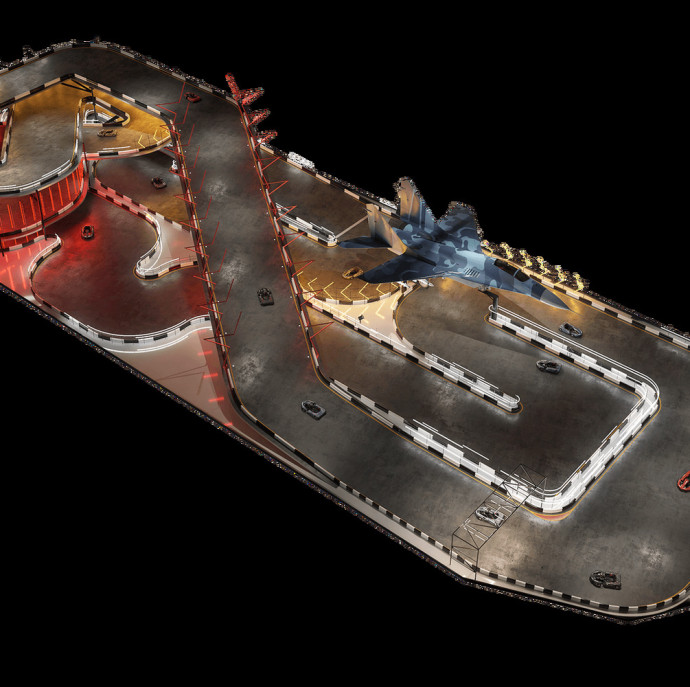 Заезд на картинге в Тимати Karting в Санкт-Петербурге