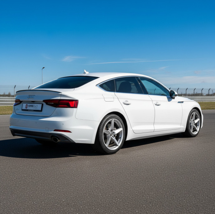 Заезд по гоночной трассе на спортивном автомобиле Audi S5 в Санкт-Петербурге